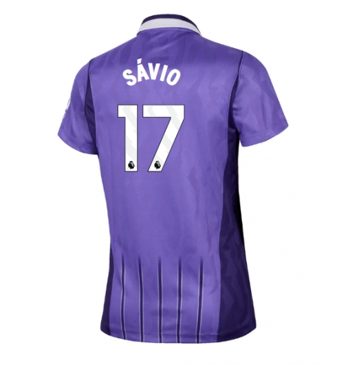 Tottenham Hotspur Savio #17 3rd trikot Frauen 2026-27 Kurzarm Tottenham Hotspur Savio #17 3rd trikot Frauen 2026-27 Kurzarm