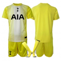 Tottenham Hotspur Torwart 3rd trikot Kinder 2025-26 Kurzarm (+ kurze hosen)