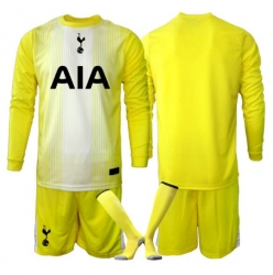 Tottenham Hotspur Torwart 3rd trikot Kinder 2025-26 Langarm (+ kurze hosen)