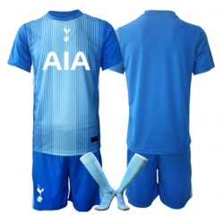 Tottenham Hotspur Torwart Auswärtstrikot Kinder 2025-26 Kurzarm (+ kurze hosen)