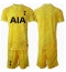 Tottenham Hotspur Torwart Heimtrikot Kinder 2024-25 Kurzarm (+ kurze hosen)