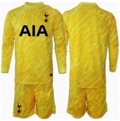 Tottenham Hotspur Torwart Heimtrikot Kinder 2024-25 Langarm (+ kurze hosen)