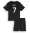 Tottenham Hotspur Xavi Simons #7 Auswärtstrikot Kinder 2025-26 Kurzarm (+ kurze hosen)
