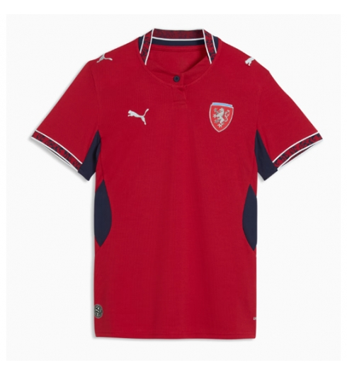 Tschechische Republik Heimtrikot Frauen WM 2026 Kurzarm Tschechische Republik Heimtrikot Frauen WM 2026 Kurzarm