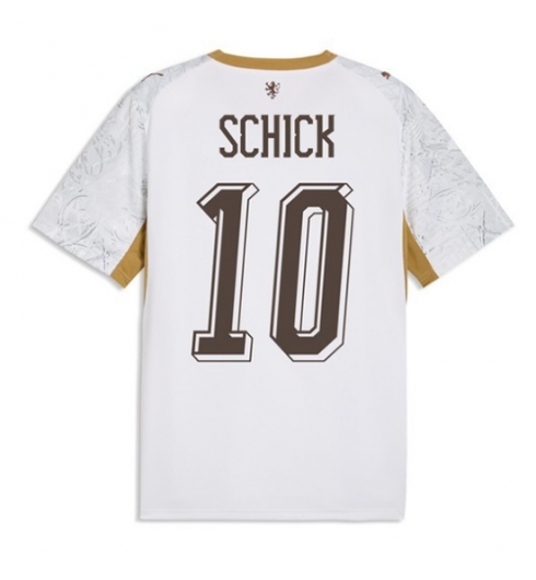Tschechische Republik Patrik Schick #10 Auswärtstrikot WM 2026 Kurzarm Tschechische Republik Patrik Schick #10 Auswärtstrikot WM 2026 Kurzarm