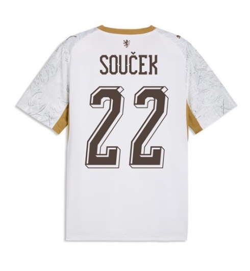 Tschechische Republik Tomas Soucek #22 Auswärtstrikot WM 2026 Kurzarm Tschechische Republik Tomas Soucek #22 Auswärtstrikot WM 2026 Kurzarm