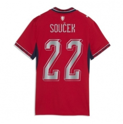Tschechische Republik Tomas Soucek #22 Heimtrikot Frauen WM 2026 Kurzarm