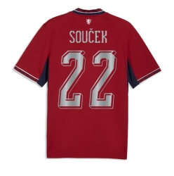 Tschechische Republik Tomas Soucek #22 Heimtrikot WM 2026 Kurzarm