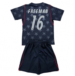 Vereinigte Staaten Alex Freeman #16 Auswärtstrikot Kinder WM 2026 Kurzarm (+ kurze hosen)