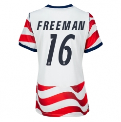Vereinigte Staaten Alex Freeman #16 Heimtrikot Frauen WM 2026 Kurzarm