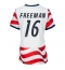 Vereinigte Staaten Alex Freeman #16 Heimtrikot Frauen WM 2026 Kurzarm Vereinigte Staaten Alex Freeman #16 Heimtrikot Frauen WM 2026 Kurzarm