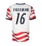 Vereinigte Staaten Alex Freeman #16 Heimtrikot WM 2026 Kurzarm Vereinigte Staaten Alex Freeman #16 Heimtrikot WM 2026 Kurzarm