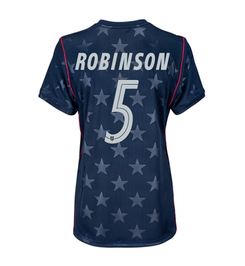 Vereinigte Staaten Antonee Robinson #5 Auswärtstrikot Frauen WM 2026 Kurzarm Vereinigte Staaten Antonee Robinson #5 Auswärtstrikot Frauen WM 2026 Kurzarm