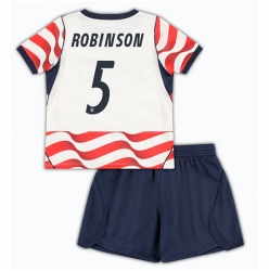 Vereinigte Staaten Antonee Robinson #5 Heimtrikot Kinder WM 2026 Kurzarm (+ kurze hosen)