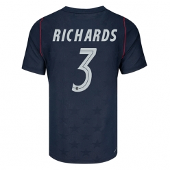 Vereinigte Staaten Chris Richards #3 Auswärtstrikot WM 2026 Kurzarm