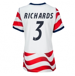 Vereinigte Staaten Chris Richards #3 Heimtrikot Frauen WM 2026 Kurzarm