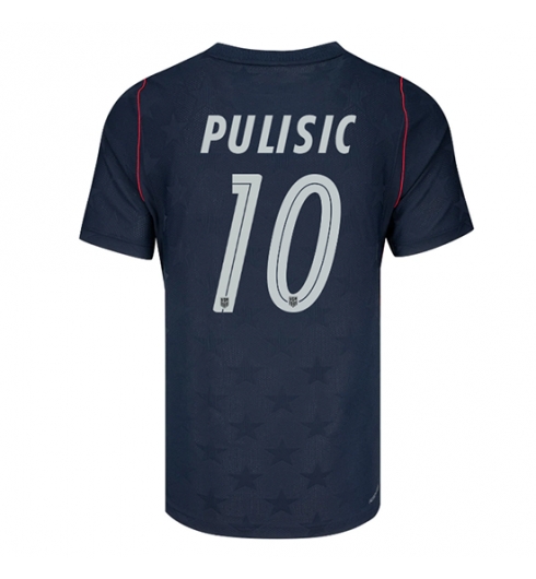 Vereinigte Staaten Christian Pulisic #10 Auswärtstrikot WM 2026 Kurzarm Vereinigte Staaten Christian Pulisic #10 Auswärtstrikot WM 2026 Kurzarm