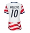 Vereinigte Staaten Christian Pulisic #10 Heimtrikot Frauen WM 2026 Kurzarm Vereinigte Staaten Christian Pulisic #10 Heimtrikot Frauen WM 2026 Kurzarm