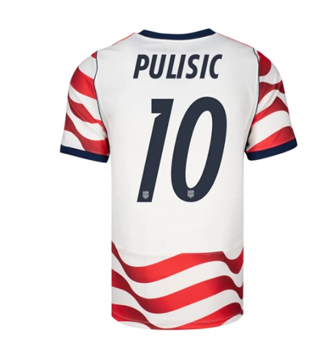 Vereinigte Staaten Christian Pulisic #10 Heimtrikot WM 2026 Kurzarm Vereinigte Staaten Christian Pulisic #10 Heimtrikot WM 2026 Kurzarm