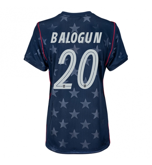 Vereinigte Staaten Folarin Balogun #20 Auswärtstrikot Frauen WM 2026 Kurzarm Vereinigte Staaten Folarin Balogun #20 Auswärtstrikot Frauen WM 2026 Kurzarm