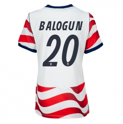 Vereinigte Staaten Folarin Balogun #20 Heimtrikot Frauen WM 2026 Kurzarm