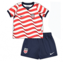 Vereinigte Staaten Heimtrikot Kinder WM 2026 Kurzarm (+ kurze hosen)