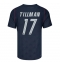 Vereinigte Staaten Malik Tillman #17 Auswärtstrikot WM 2026 Kurzarm Vereinigte Staaten Malik Tillman #17 Auswärtstrikot WM 2026 Kurzarm