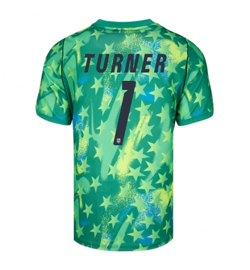 Vereinigte Staaten Matt Turner #1 Torwart Heimtrikot WM 2026 Kurzarm Vereinigte Staaten Matt Turner #1 Torwart Heimtrikot WM 2026 Kurzarm