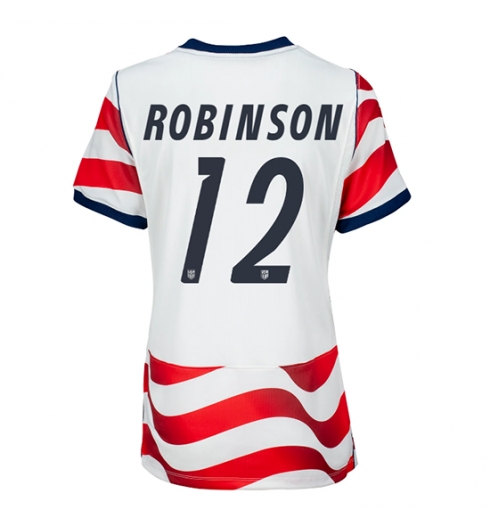 Vereinigte Staaten Miles Robinson #12 Heimtrikot Frauen WM 2026 Kurzarm Vereinigte Staaten Miles Robinson #12 Heimtrikot Frauen WM 2026 Kurzarm