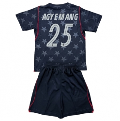 Vereinigte Staaten Patrick Agyemang #25 Auswärtstrikot Kinder WM 2026 Kurzarm (+ kurze hosen)