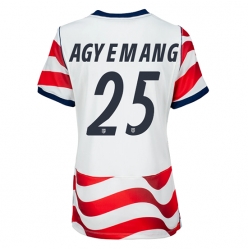 Vereinigte Staaten Patrick Agyemang #25 Heimtrikot Frauen WM 2026 Kurzarm