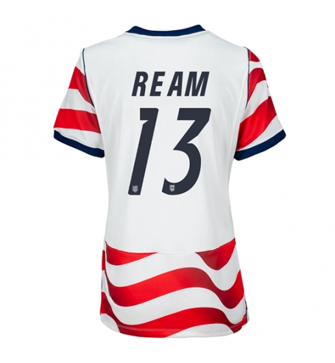 Vereinigte Staaten Tim Ream #13 Heimtrikot Frauen WM 2026 Kurzarm Vereinigte Staaten Tim Ream #13 Heimtrikot Frauen WM 2026 Kurzarm