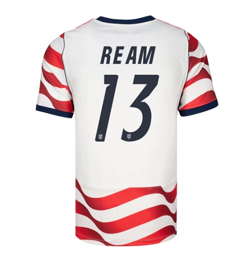 Vereinigte Staaten Tim Ream #13 Heimtrikot WM 2026 Kurzarm Vereinigte Staaten Tim Ream #13 Heimtrikot WM 2026 Kurzarm