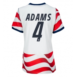 Vereinigte Staaten Tyler Adams #4 Heimtrikot Frauen WM 2026 Kurzarm
