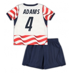 Vereinigte Staaten Tyler Adams #4 Heimtrikot Kinder WM 2026 Kurzarm (+ kurze hosen)