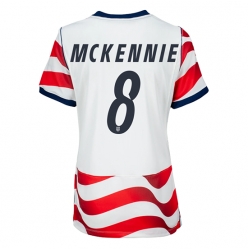 Vereinigte Staaten Weston McKennie #8 Heimtrikot Frauen WM 2026 Kurzarm