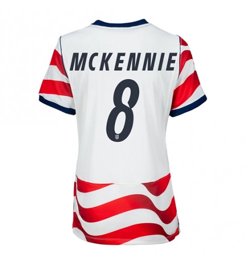 Vereinigte Staaten Weston McKennie #8 Heimtrikot Frauen WM 2026 Kurzarm Vereinigte Staaten Weston McKennie #8 Heimtrikot Frauen WM 2026 Kurzarm