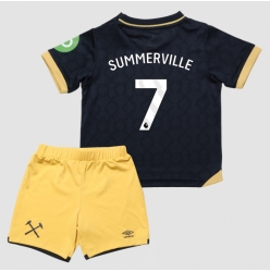 West Ham United Crysencio Summerville #7 3rd trikot Kinder 2025-26 Kurzarm (+ kurze hosen)