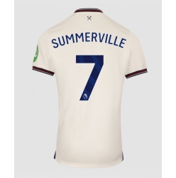 West Ham United Crysencio Summerville #7 Auswärtstrikot 2025-26 Kurzarm