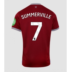 West Ham United Crysencio Summerville #7 Heimtrikot 2025-26 Kurzarm