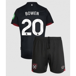 West Ham United Jarrod Bowen #20 Auswärtstrikot Kinder 2024-25 Kurzarm (+ kurze hosen)