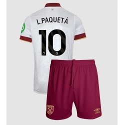 West Ham United Lucas Paqueta #10 3rd trikot Kinder 2024-25 Kurzarm (+ kurze hosen)