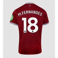 West Ham United Mateus Fernandes #18 Heimtrikot 2025-26 Kurzarm