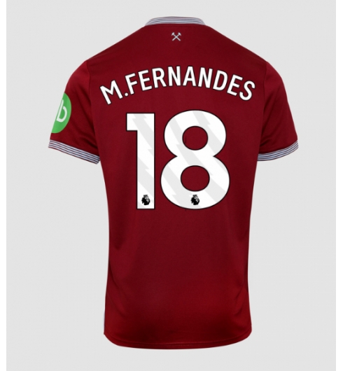 West Ham United Mateus Fernandes #18 Heimtrikot 2025-26 Kurzarm West Ham United Mateus Fernandes #18 Heimtrikot 2025-26 Kurzarm