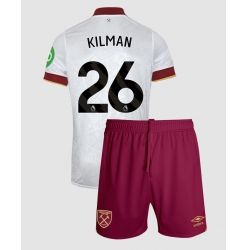 West Ham United Max Kilman #26 3rd trikot Kinder 2024-25 Kurzarm (+ kurze hosen)