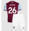 West Ham United Max Kilman #26 Heimtrikot Kinder 2024-25 Kurzarm (+ kurze hosen)