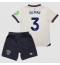 West Ham United Max Kilman #3 Auswärtstrikot Kinder 2025-26 Kurzarm (+ kurze hosen)
