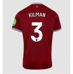 West Ham United Max Kilman #3 Heimtrikot 2025-26 Kurzarm