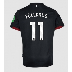 West Ham United Niclas Fullkrug #11 Auswärtstrikot 2024-25 Kurzarm