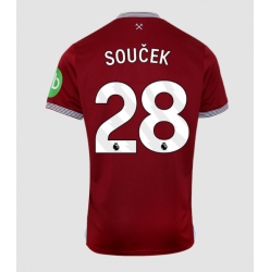 West Ham United Tomas Soucek #28 Heimtrikot 2025-26 Kurzarm